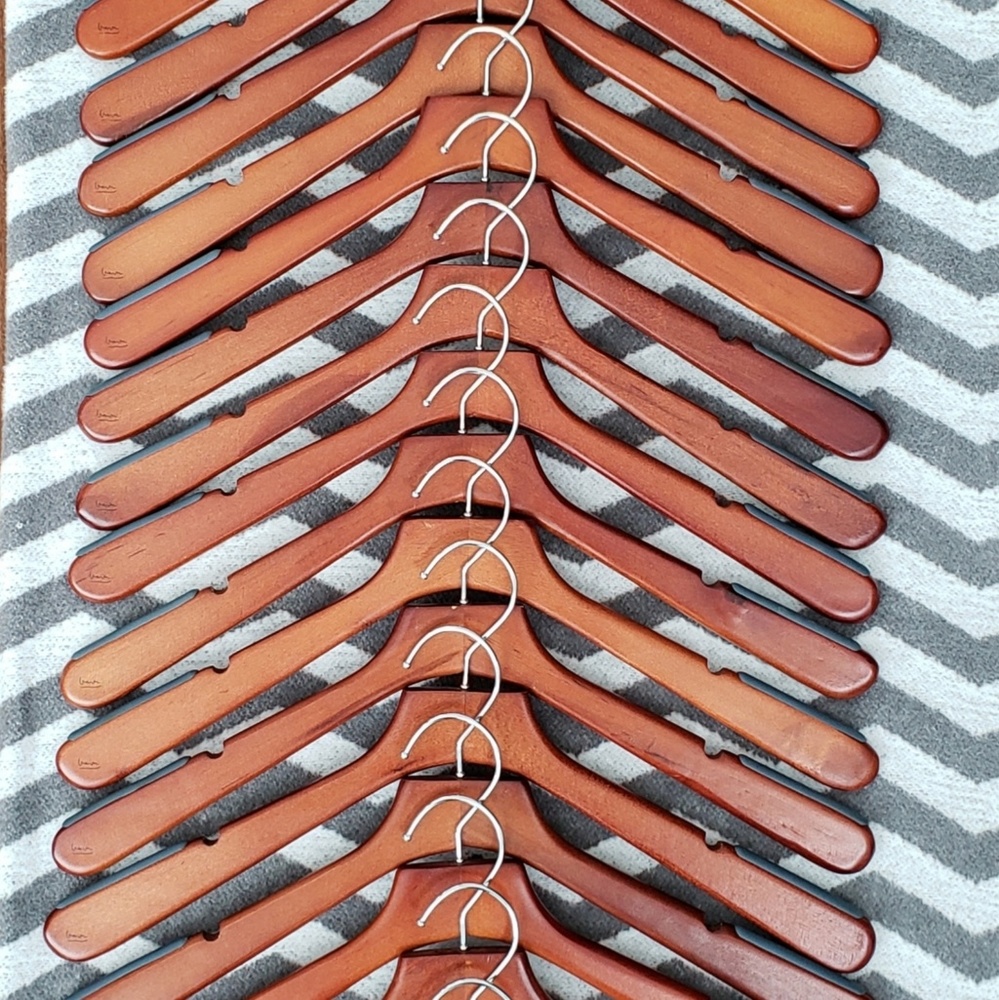 25 Michael Graves Design Nonslip Wood Hangers